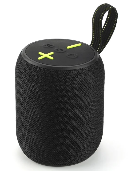 Mini boxa portabila TG673 rotunda cu radio FM